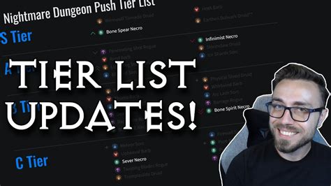 Necromancer Tier List Updates on Maxroll .